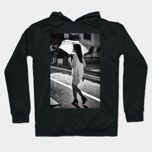 tokyo umbrella girl Hoodie